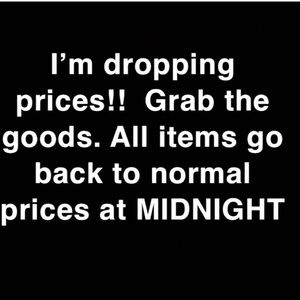 Dropping All Prices! *non negotiable* you must pay for shipping